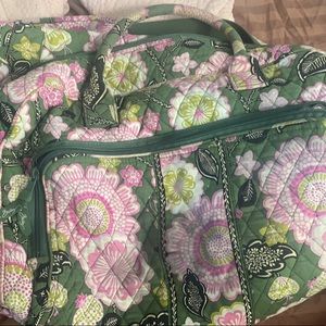 Vera Bradley overnight floral bag